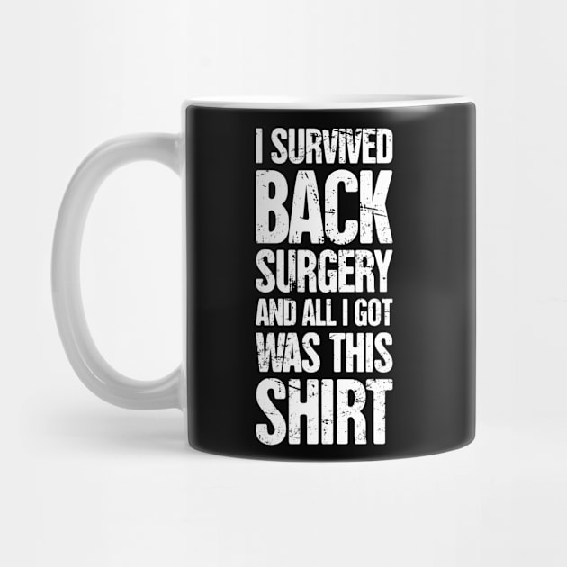 Spinal Fusion - Spine Back Surgery Get Well Gift by Wizardmode